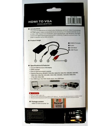 مبدل HDMI به VGA