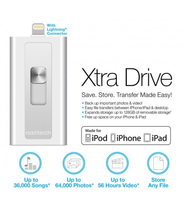 حافظه جانبی گوشی و تبلت اپل Xtra Drive