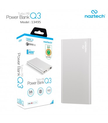 پاوربانک 10000 مدل TurboPBQ3