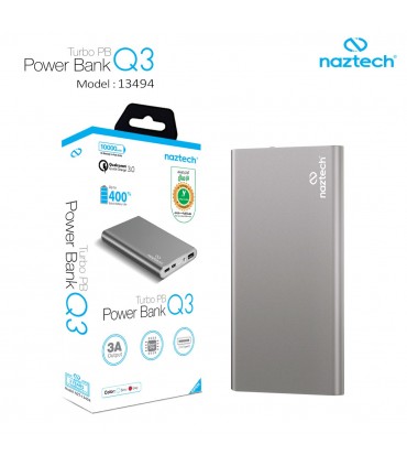 پاوربانک 10000 مدل TurboPBQ3