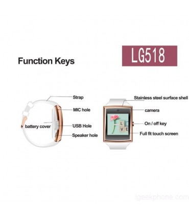 ساعت هوشمند LG-518