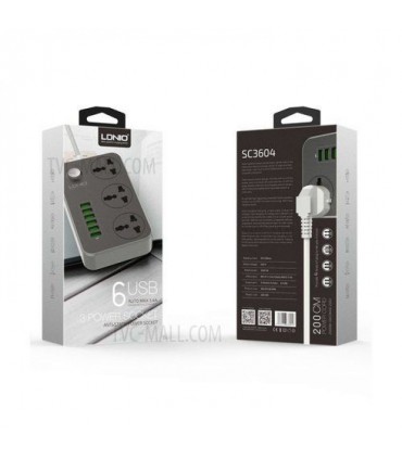 سه راهی برق و شارژ الدینیو LDNIO SC3604