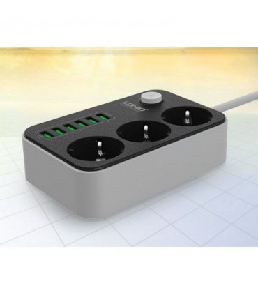 سه راهی برق و شارژ الدینیو مدل LDNIO SE3631