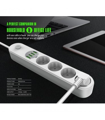 سه راهی برق و شارژ الدینیو LDNIO SE4432