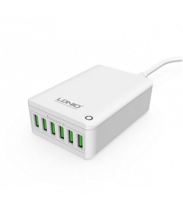 هاب شارژر 6 پورت 7 آمپر الدینیو LDNIO مدل A6703