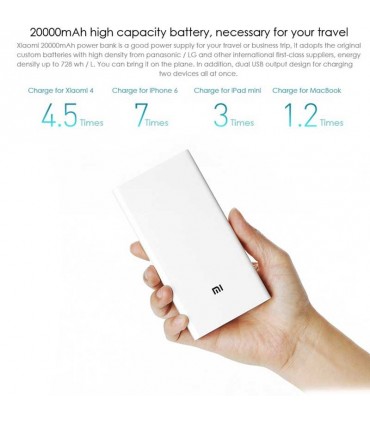 پاور بانک 20000 میلی آمپر Xiaomi