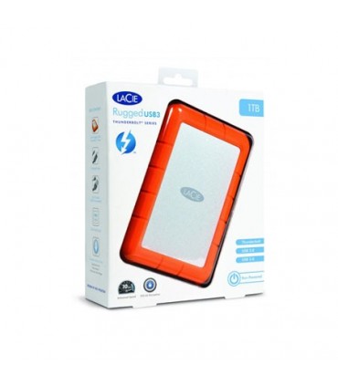 هارد اکسترنال LaCie Rugged Thunderbolt And USB 3.0 – 1TB