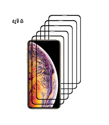 محافظ صفحه نمایش 5D یسکی مدل COV21 مناسب برای گوشی موبایل اپل Iphone 11 Pro Max