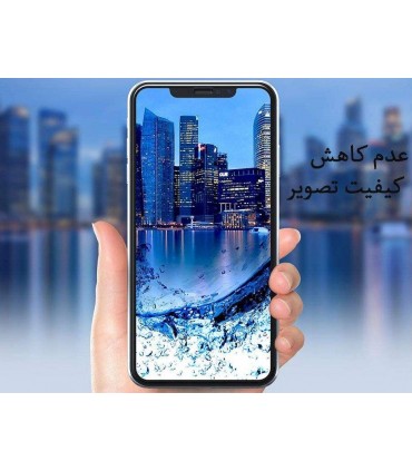 محافظ صفحه نمایش 5D یسکی مدل COV21 مناسب برای گوشی موبایل اپل Iphone 11 Pro Max