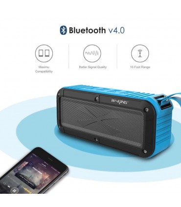 اسپیکر بلوتوثی دبلیو کینگ مدل S20