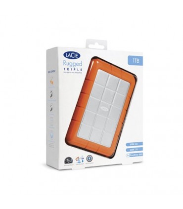 هارد اکسترنال LaCie Rugged Triple USB 3.0 1TB