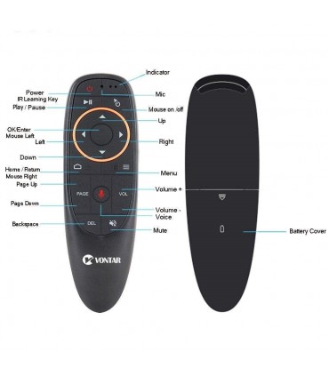 ریموت کنترل ایرماوس ونتار مدل G10