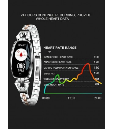 ساعت هوشمند زنانه مدل Bakeey H8