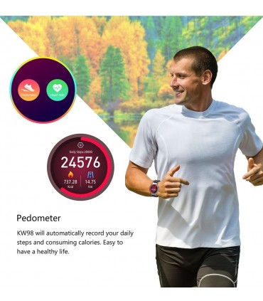 ساعت هوشمندKing Wear مدل KW98