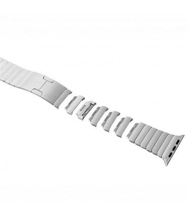 بند فلزی مدل Link Bracelet مناسب برای اپل واچ 42/44 میلی متری