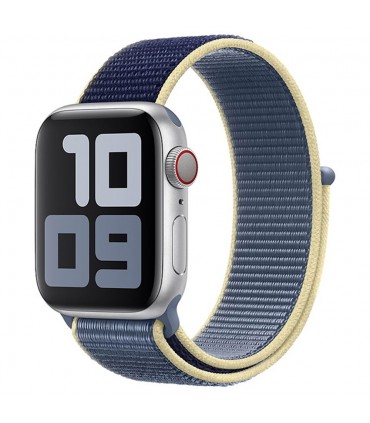 بند نایلونی دو رنگ مناسب برای اپل واچ 42/44 میلیمتری