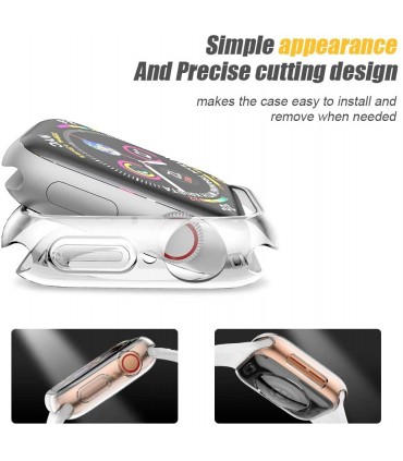 کاور مدل TU مناسب برای اپل واچ و طرح اپل 44 میلیمتری