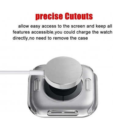 کاور مدل TU مناسب برای اپل واچ و طرح اپل 44 میلیمتری