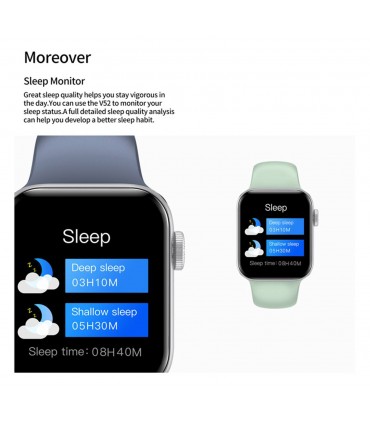 ساعت طرح اپل V52