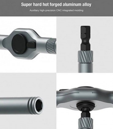 آچار بکس و پیچ گوشتی جغجغه ای 24 عددی Xiaomi DUKA