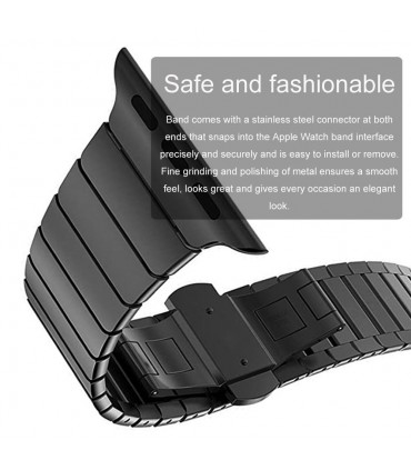 بند فلزی مدل 2-Link Bracelet مناسب برای اپل واچ 42/44 میلی متری