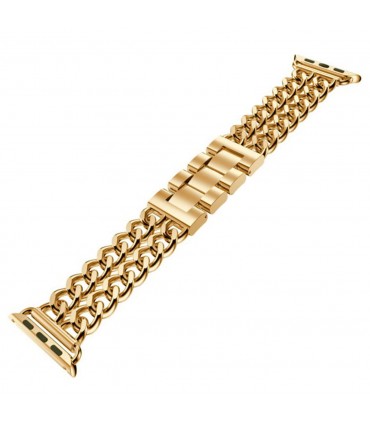 بند فلزی مدل Cartier مناسب برای اپل واچ 42/44 میلی متری