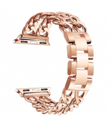 بند فلزی مدل Cartier مناسب برای اپل واچ 42/44 میلی متری