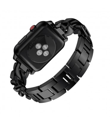 بند فلزی مدل Cartier-Singel مناسب برای اپل واچ 38/40 میلی متری