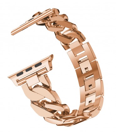 بند فلزی مدل Cartier-Singel مناسب برای اپل واچ 38/40 میلی متری