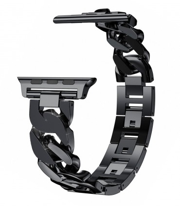 بند فلزی مدل Cartier-Singel مناسب برای اپل واچ 38/40 میلی متری