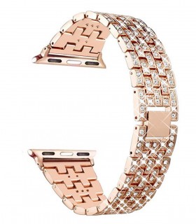 بند فلزی مدل jewelry مناسب برای اپل واچ 38/40 میلی متری