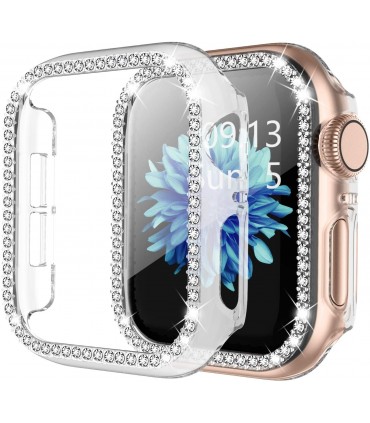 کاور نگین دار مناسب برای اپل واچ و طرح اپل 38/40 میلیمتری