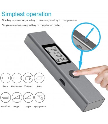 متر لیزری شیائومی مدل Duka LS-P