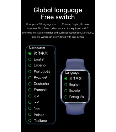 ساعت هوشمند مدل HW22 PLUS