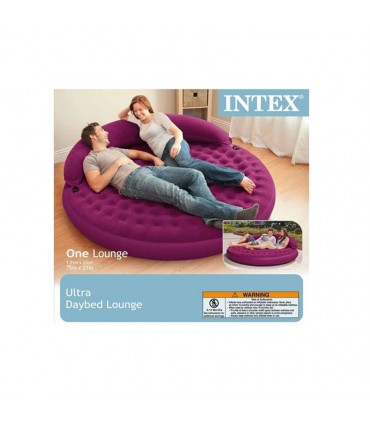 تشک بادی دایره ای 2 نفره طرح فانتزی INTEX