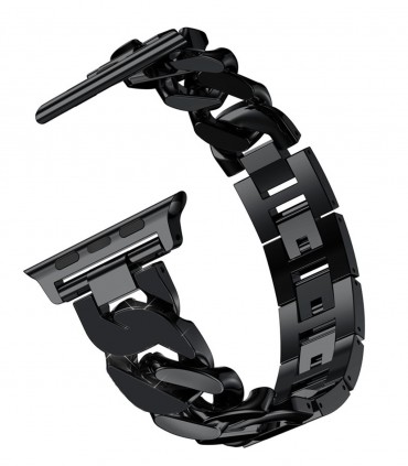 بند فلزی مدل Cartier-Singel مناسب برای اپل واچ 38/40 میلی متری