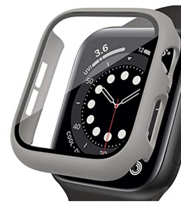 کاور گلس دار مناسب برای اپل واچ و طرح اپل 44 میلیمتری