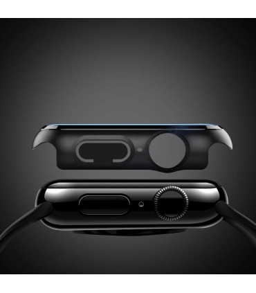 کاور گلس دار مناسب برای اپل واچ و طرح اپل 42 میلیمتری