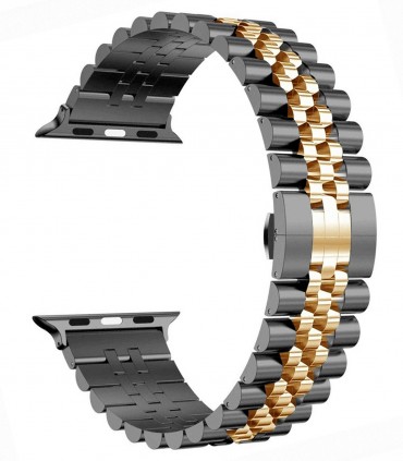 بند فلزی مدل  B-38 مناسب برای اپل واچ 42/44 میلی متری