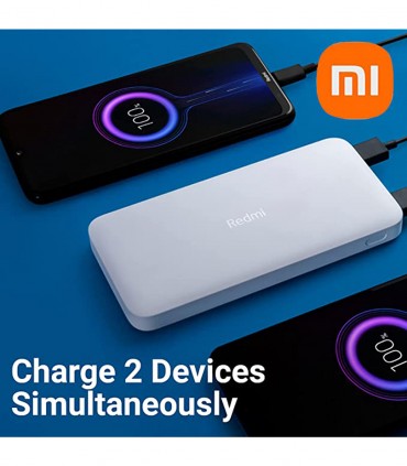 شارژر همراه شیائومی مدل Redmi PB200LZM ظرفیت 20000 میلی آمپر ساعت