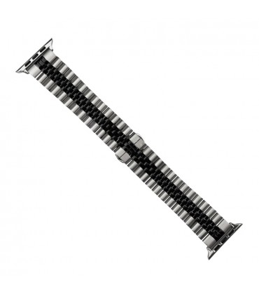 بند فلزی مدل  5BEAD مناسب برای اپل واچ 42/44 میلی متری