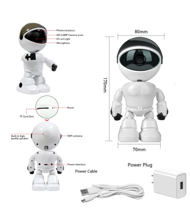 دوربین ردیابی خودکار هوشمند مدل روبات
