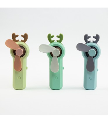 پنکه شارژی و بخور دستی مینی فن مدل Summer