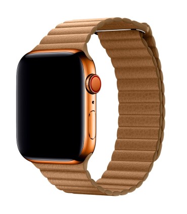 بند چرمی مدل Leather Loop مناسب برای اپل واچ 42/44 میلی متری