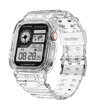 کاور بامپر مدل جی-شاک بی رنگ مناسب برای اپل واچ 38/40 میلی متری