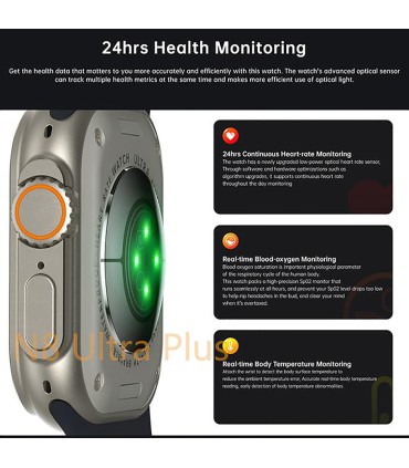 ساعت هوشمند مدل N8 Ultra Plus