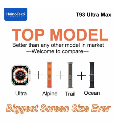 ساعت هوشمند مدل T93 Ultra Max
