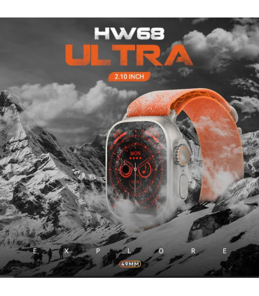 ساعت هوشمند مدل HW68 Ultra