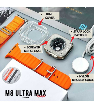 ساعت هوشمند مدل  M8 Ultra Max
