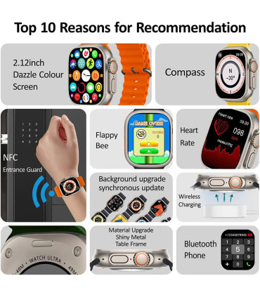 ساعت هوشمند مدل  HK8 Pro Max